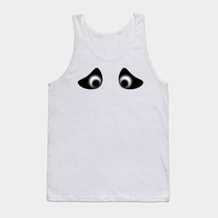 Funny scary eyes Tank Top